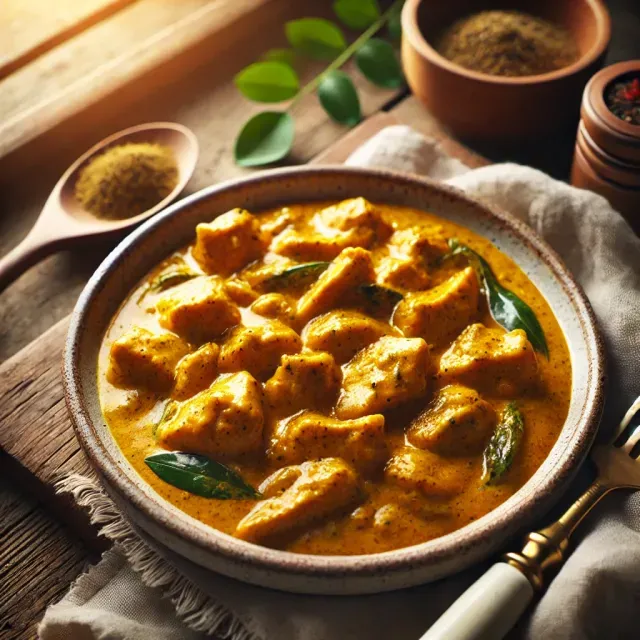 Poulet au Curry kéto